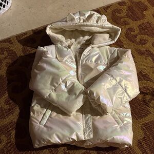Old Navy Iridescent Kids Puffer Jacket